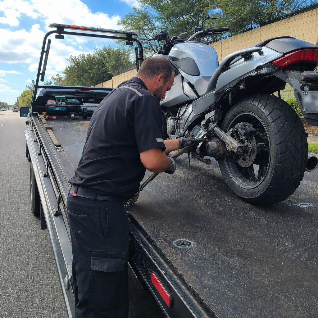 Motorcycle Towing in Jacksonville